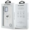 Karl Lagerfeld KLHMP13XHLSCHH iPhone 13  Pro Max 6.7 biały/white hardcase IML Metal Choupette Head MagSafe